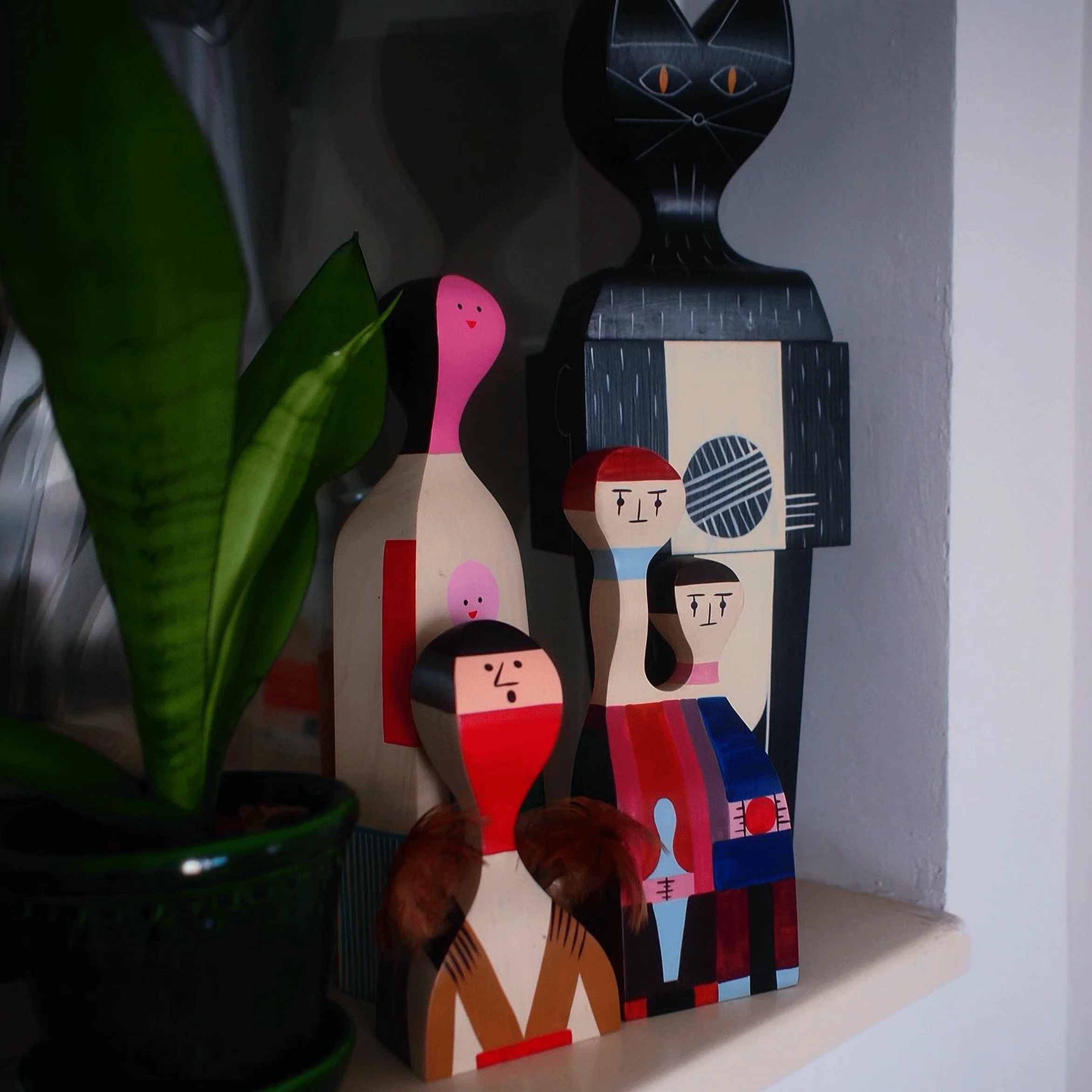 Wooden doll No.11 des. Alexander Girard, 1952 - Image 2