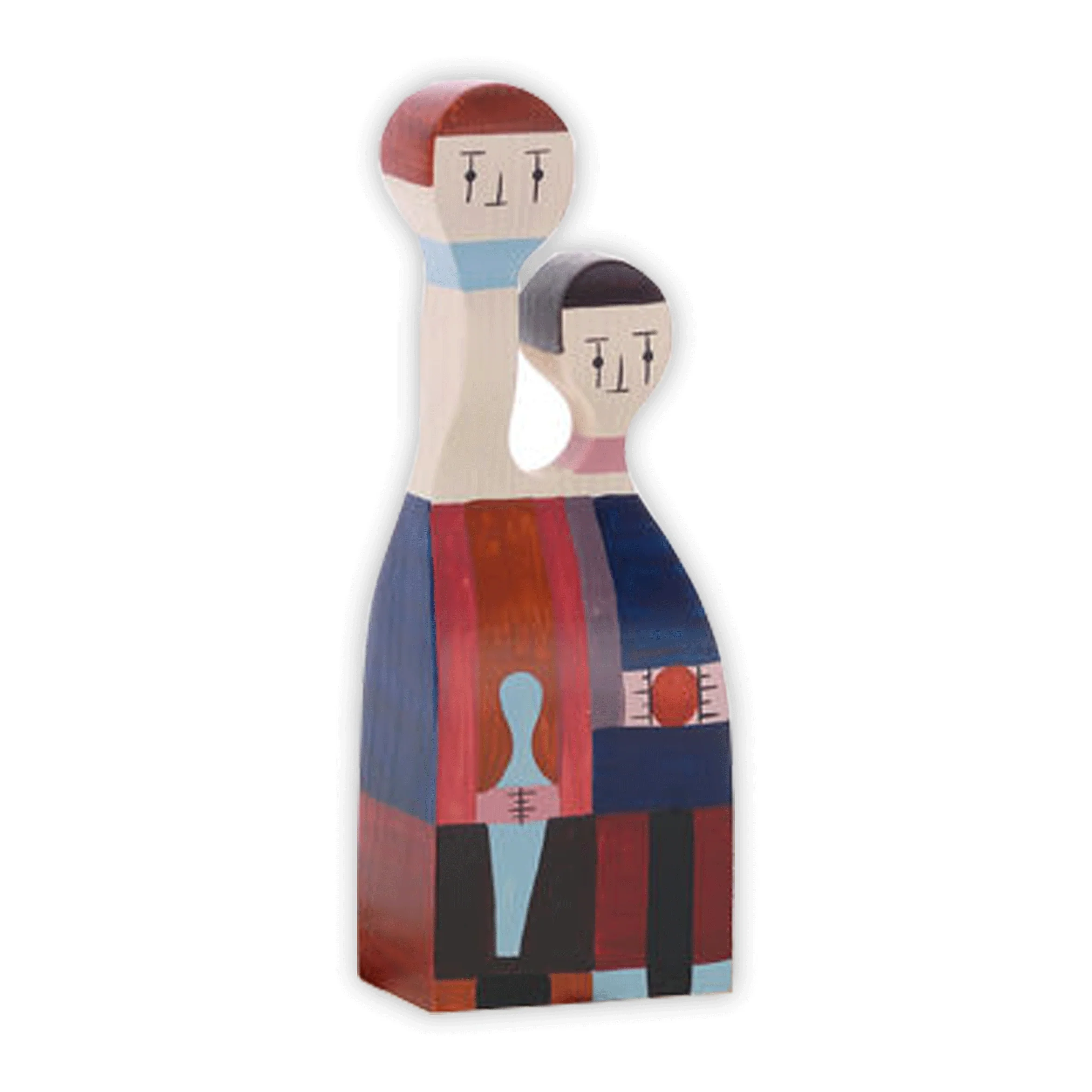 Wooden doll No.11 des. Alexander Girard, 1952 - Image 4
