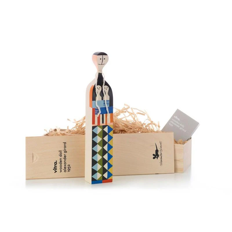 Wooden doll No.5 des. Alexander Girard, 1952 (made by Vitra) - Image 2