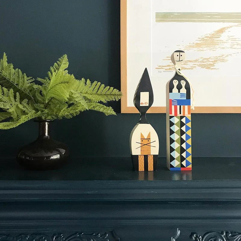 Wooden doll No.5 des. Alexander Girard, 1952 (made by Vitra) - Image 3