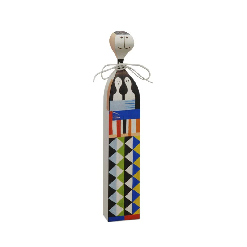 Wooden doll No.5 des. Alexander Girard, 1952 (made by Vitra) - Image 4