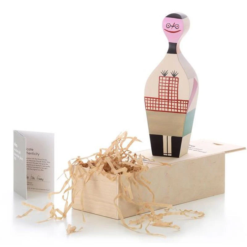 Wooden doll #8 des. Alexander Girard, 1952 - Image 2