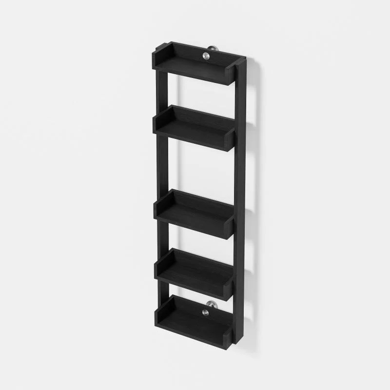 Yoku Dark Oak Multi Shelf 706, des. Lincoln River for Wireworks - Image 2