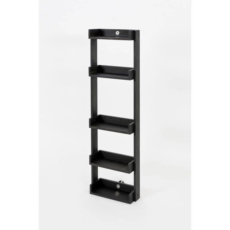 Yoku Dark Oak Multi Shelf 706, des. Lincoln River for Wireworks - Image 3