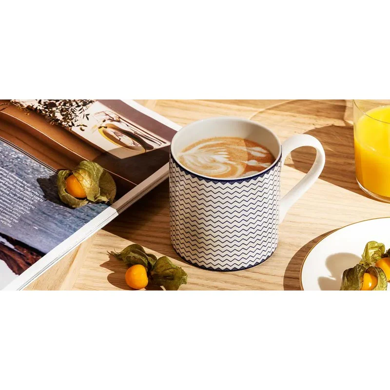 ZigZag Mug - Cobalt - by Richard Brendon - Image 3