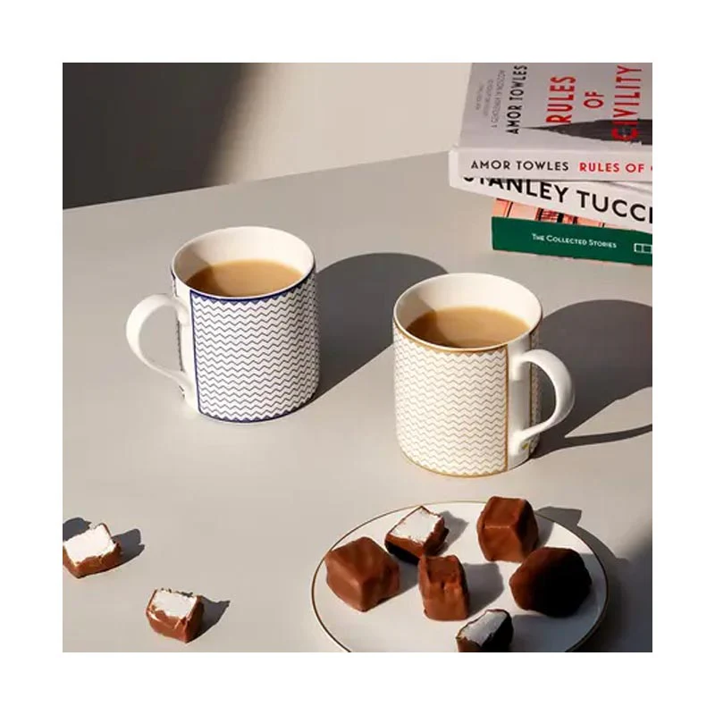 ZigZag Mug - Cobalt - by Richard Brendon - Image 5