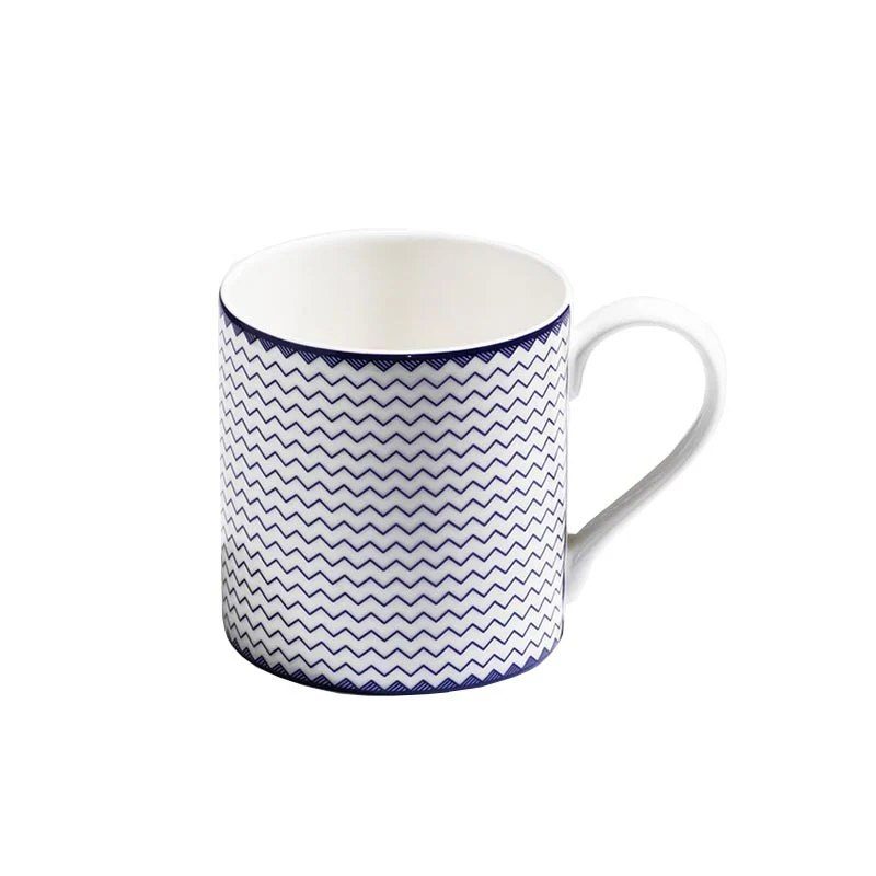 ZigZag Mug - Cobalt - by Richard Brendon - Image 6