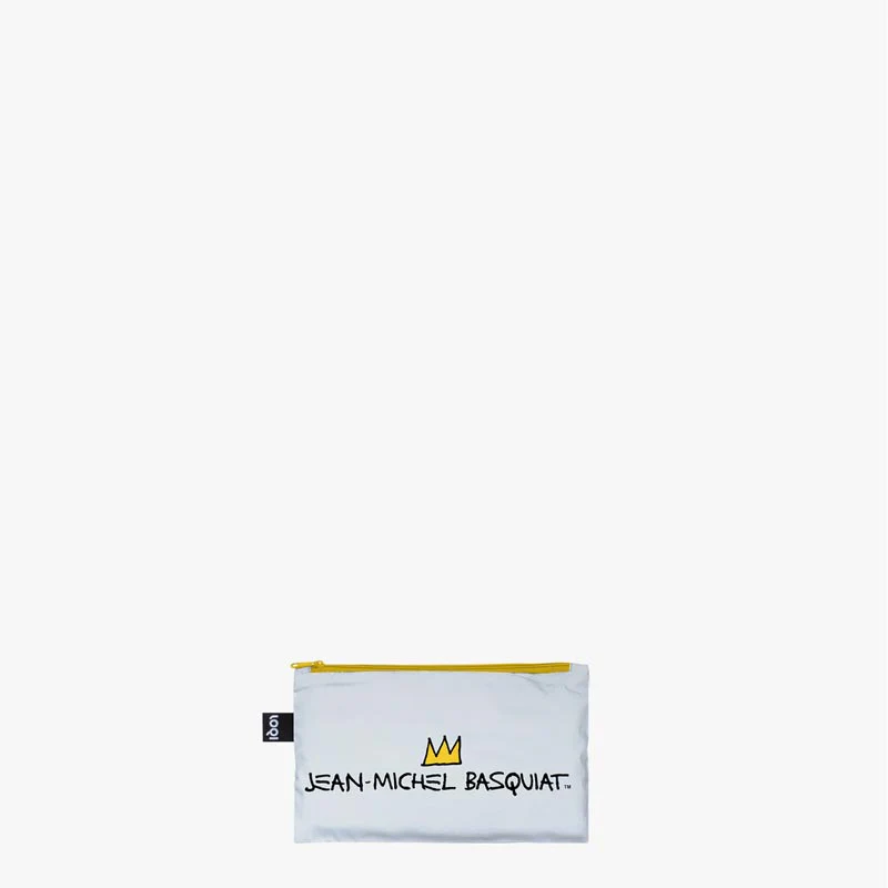 LOQI Reflective Zip-pockets - set of 3 - Jean-Michel Basquiat - Image 2