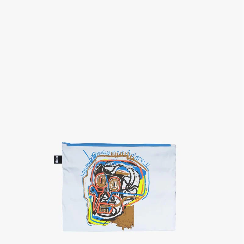 LOQI Reflective Zip-pockets - set of 3 - Jean-Michel Basquiat - Image 4